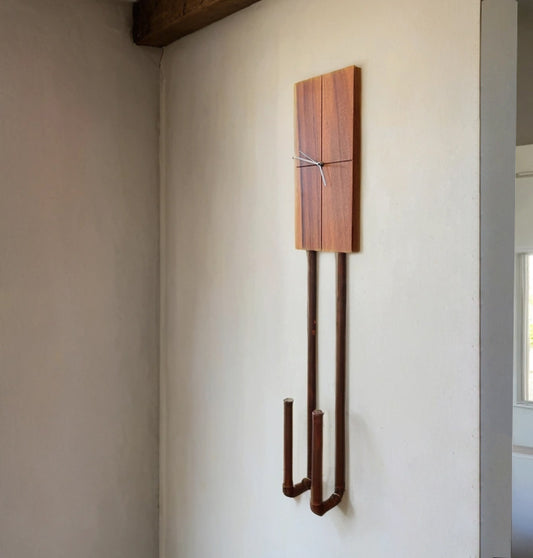 RELOJ DE PARED COBRE REVISTERO